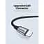 Дата кабель USB 2.0 AM to Lightning 2.0m US199 2.4A Black Ugreen (60158) - мініатюра 4