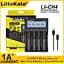 Зарядное устройство для Liitokala Lii-CH4, 4 канала, Li-1.5/Ni-Mh/Li-ion/LiFePO4/Li-HiV, USB-C, LCD - миниатюра 2