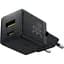 Мережевий зарядний пристрій Baseus Palm C+U 30W EU USB-C to USB-C cable black (P1011160A113-01) - мініатюра 3