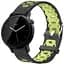 Спортивный ремешок Primo Perfor Classic для часов Motorola Moto 360 2nd gen (42 мм) Black Green - миниатюра 1