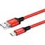 Кабель Hoco X14 Times speed Micro charging cable L-1 м Черный Красный - миниатюра 1
