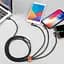 Кабель Baseus MVP 3-in-1 Mobile Game Cable USB для Type-C/Lightning/MicroUSB 3.5A 1.2m CAMLT-WZ01 Black - миниатюра 5