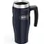 Термокружка з ручкою Thermos Stainless King Travel Midnight Blue 470 ml (160030) - мініатюра 1