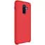 Чехол-накладка Toto Liquid Silicone case Samsung Galaxy A6+ 2018 Red - миниатюра 1