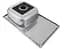 Кухонная мойка Platinum 7848 сатин (SP000019706) - миниатюра 2