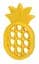 Силіконовий прорізувач Nuby Ананас, жовтий (NV06007pin) - мініатюра 2