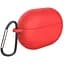 Чохол-накладка DK Silicone Candy Friendly із карабіном для Huawei FreeBuds Pro (red) - мініатюра 1