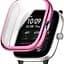Чехол-накладка DK Silicone Face Case для Xiaomi Amazfit GTS 4 mini (pink rose) - миниатюра 1