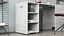 Стол-тумба трансформер Смарт 1/2 Ferrum-decor 750x1450x600 ДСП Бетон 16 мм (FRD-105080) - миниатюра 6