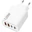 Зарядное устройство ILEPO 120W быстрая зарядка для телефона / планшета 2 USB + 2 Type-C White (19025) - миниатюра 1