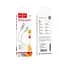 Кабель Hoco X99 Crystal junction Lightning silicone charging data cable 1 м 2.4A - мініатюра 3