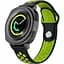 Ремешок Becover Vents Style для Garmin Vivoactive 3/3 Music / Vivomove HR / Vivomove Black-Yellow (705778) - миниатюра 1