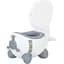 Дитячий горщик FreeOn Plane White-Grey - мініатюра 1