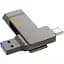 Подвійна флешка Hoco UD15 Clever 128 GB USB 3.2 + Type-C - мініатюра 1