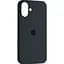Чохол Silicone Case для Apple iPhone 16 Dark Gray AA [115062] - мініатюра 1
