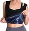 Жіноча термомайка Sweat Shaper з ефектом сауни XL/XXL, чорна - мініатюра 6