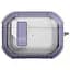 Футляр протиударний Locking Button для навушників Airpods Pro Light Purple - мініатюра 1