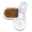 Миска для животных Semi Animal Bowl 21см*22см*26см 500 мл угловая, White с автоматической поилкой - мініатюра 9