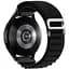 Ремешок для Xiaomi Amazfit GTS 2 2e 3 4 mini - черный Watchbands NormalCloth Wave ширина крепления 20мм нейлоновый (W25-7WB67878447) - миниатюра 1