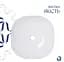 Раковина накладная Qtap Kolibri 400x400x140 White с донным клапаном QT10116303W48466 - миниатюра 4
