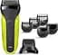 Електробритва Braun Series 3 300BT 5408 black/green - мініатюра 1