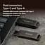 USB флеш накопитель Patriot 64GB Rage R550 Matte Black USB/Type-C 3.2 (PE64GR550DSAD) - миниатюра 7