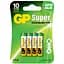 Батарейка GP Super Alkaline AAA LR03 (24A-U4) 4 шт. - мініатюра 1