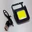 Міні ліхтарик брелок WD COB Rechargeable Keychain light з відкривалкою та магнітом світильник акумуляторний - мініатюра 8