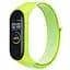 Ремінець Nylon New для Xiaomi Mi Band 3/4/5/6/7 Light Green - мініатюра 1