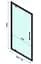 Душова кабіна Rea Rapid Swing 80x70 black REA-K6421 + REA-K6407, Чорний матовий, Універсальна, прозрачний, Чорний матовий - мініатюра 6