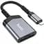 Адаптер перехідник Hoco UA25 2 в 1 card reader Lightning сірий - мініатюра 1