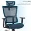 Офисное кресло OfficePro Elegant OC660-B-B-B Black [148662] - миниатюра 13