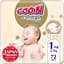 Підгузки Goo.N Premium Soft 1 NB (0-5 кг) 72 шт. на липучках для немовлят унісекс - мініатюра 1