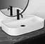 Умивальник Rea Verona 65x44 white (REA-U3325), Глянцева - мініатюра 2