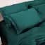 Простыня на резинке MirSon Tencel №07 Emerald 140х200 см (2200009371288) - миниатюра 5
