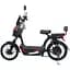 Электроскутер двухместный Crosser CR6 20 дюймов (600W, 60V, 20Ah) черный - миниатюра 1