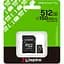 Карта пам'яті Kingston microSDXC Canvas Select Plus 512GB Class 10 UHS-I U3 А1 V30 + SD адаптер (SDCS3/512GB) [153100] - мініатюра 2