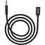 Кабель Hoco UPA13 Sound source series Apple digital audio conversion cable Черный - миниатюра 1