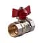 Кран кульовий прямий Water Valve 1″ ВВ КБ NV-V Q001 - мініатюра 1