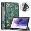 Чехол SlimTPU Spen holder Samsung Galaxy Tab S10+ Plus/S9 Fe+/S9 Plus Веточки Миндаля - миниатюра 1