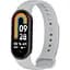 Ремінець для фітнес-браслета Lemfo для Xiaomi Mi Band 8 і 9 сірий - мініатюра 1