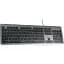 Клавиатура Vinga KB735 Black/Grey [128780] - миниатюра 1