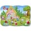 Пазлы на магните Vladi Toys Малюк зможе Волк и семь козлят А5 12 элементов (VT3301-06) - миниатюра 1