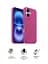 Силиконовый чехол для Apple iPhone 16, ICON2 Case, розовый, противоударный, панель, защита всего корпуса, матовая поверхность Soft Touch, выступает над дисплеем, совместим с защитными стеклами и пленками, с микрофиброй, ArmorStandart (ARM81299) - мініатюра 3