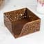 Дерев'яна серветниця VANZA SPLASH walnut - S (14 см) - мініатюра 4