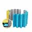Килимок складний Naturehike Thickened (NH20FCD07) 187см - алюмінієва плівка IXPE  - 25мм - жовтий - мініатюра 4