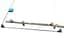 Двері в нішу Koer SR SD06-120x220-TR-01 прозоре скло Easy Clean 8 мм, хром KR5367, універсальні, прозорий, хром - мініатюра 2