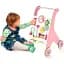 Ходунки-каталка Viga Toys з бізібордом рожеві (50178) - мініатюра 5
