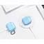 Чехол AhaStyle Transparent TPU Silicone Case для AirPods 4 Blue [133820] - миниатюра 4