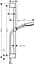Душовий набір Hansgrohe Pulsify Select Relaxation 105 3jet 65 см Chrome 24160000, Хром - мініатюра 2